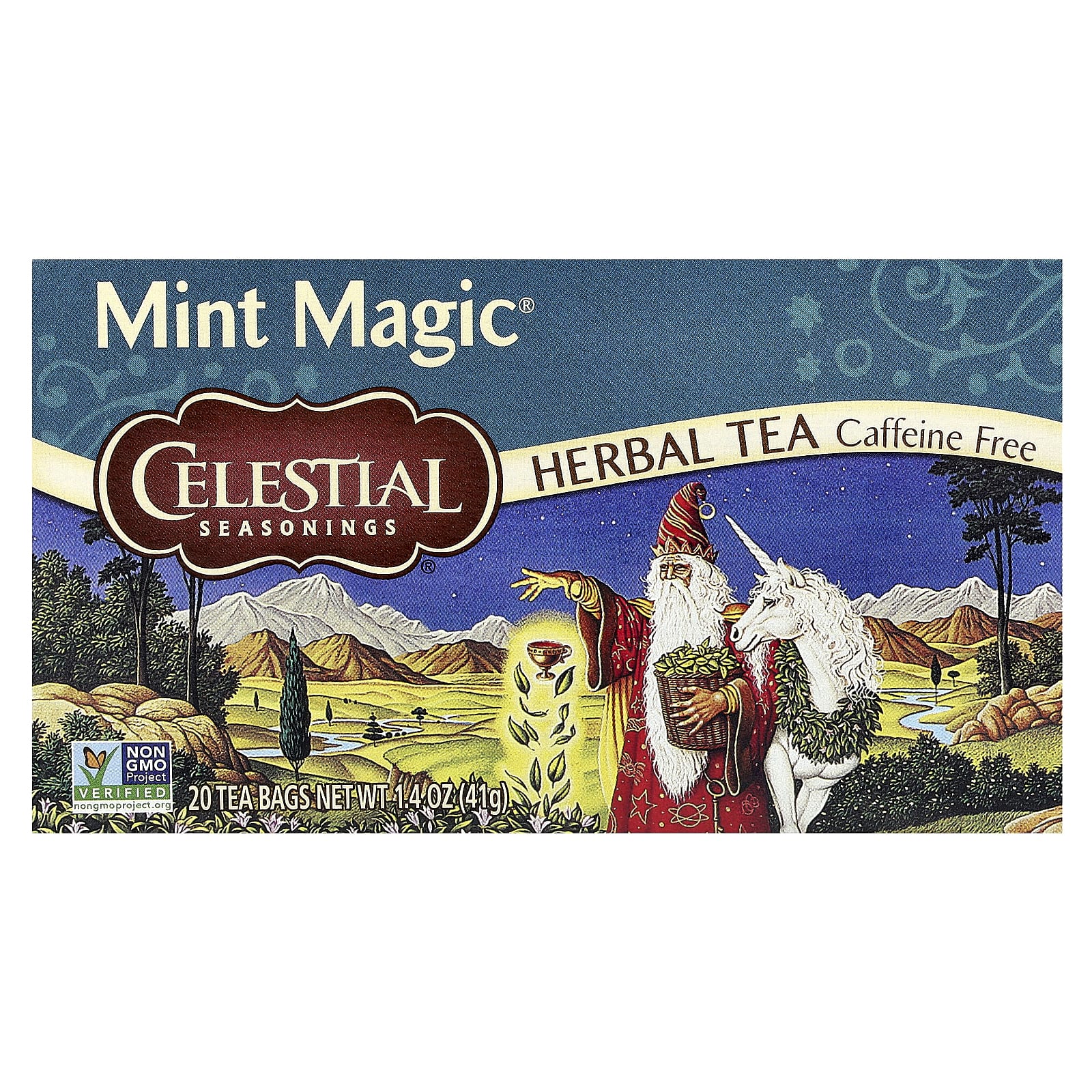 【10％OFF】 ハーブティー、Mint Magic®（ミントマジック）、カフェイン 茶葉・粉末ティー