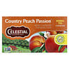 Celestial Seasonings, 허브차, Country Peach Passion, 카페인 무함유, 티백 20개, 41g(1.4oz)