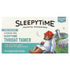 شاي العافية ، Sleepytime Throat Tamer ، خالٍ من الكافيين ، 20 كيس شاي ، 1.2 أونصة (34 جم)