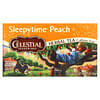 Celestial Seasonings, Herbal Tea, Sleepytime Peach, Caffeine Free, 20 Tea Bags, 1.1 oz (30 g)