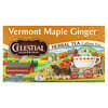 Herbal Tea, Vermont Maple Ginger, Caffeine Free , 20 Tea Bags, 1.1 oz (31 g)