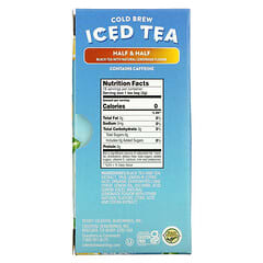 Celestial Seasonings, Cold Brew Iced Tea, halber und halber Schwarztee mit natürlicher Limonade, 18 Teebeutel, 33 g (1,1 oz.)