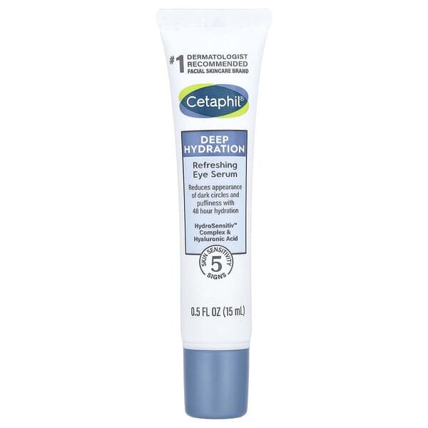Cetaphil, Hidratação Profunda, Sérum Refrescante para os Olhos, 15 ml (0,5 fl oz)