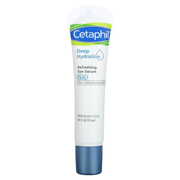 Cetaphil, Hidratação Profunda, Sérum Refrescante para os Olhos, 15 ml (0,5 fl oz)