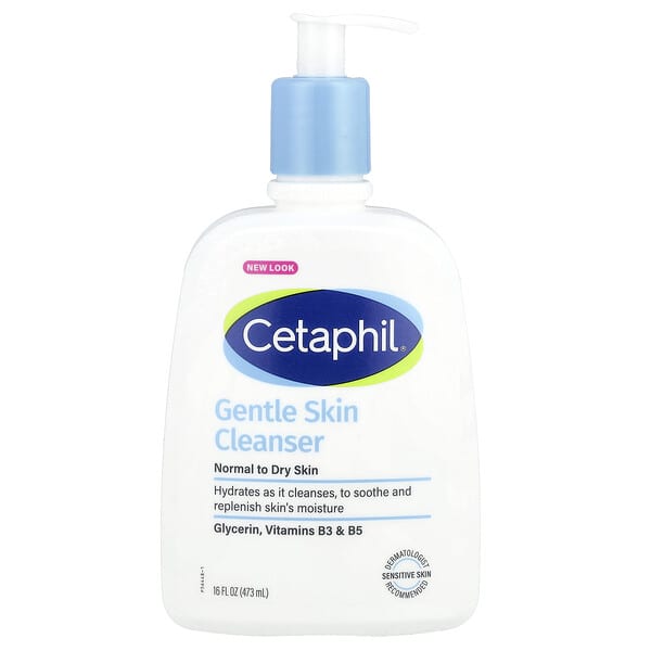 Cetaphil, 젠틀 스킨 클렌저, 향료 무함유, 473ml(16fl oz)