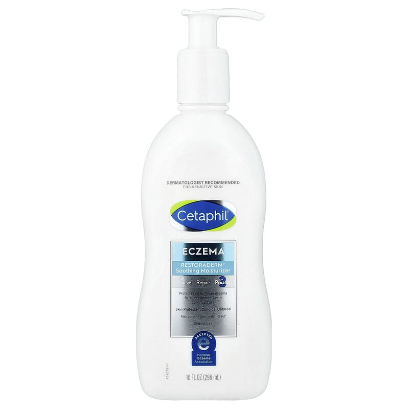 Eczemă, Restoraderm® Cremă hidratantă calmantă, Pentru piele
