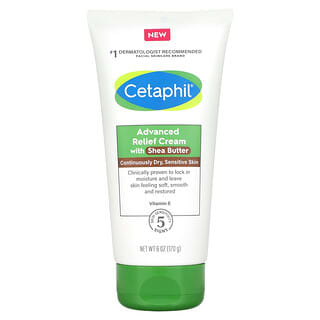 Cetaphil, Advanced Relief Cream With Shea Butter, 6 oz. (170 g)