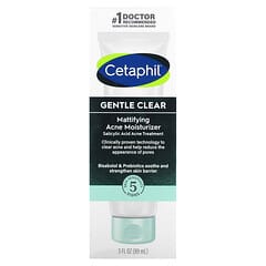 Cetaphil, Gentle Clear, Mattifying Acne Moisturizer, sanfte Reinigung, mattierende Feuchtigkeitspflege zur Behandlung von Akne, 89 ml (3 fl. oz.)