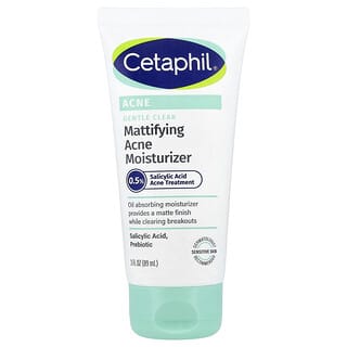 Cetaphil, Hidratante Matificante para Remoção Suave de Acne, 89 ml (3 fl oz)
