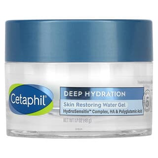 Cetaphil, Hydratation en profondeur, Gel aqueux réparateur pour la peau, 48 g