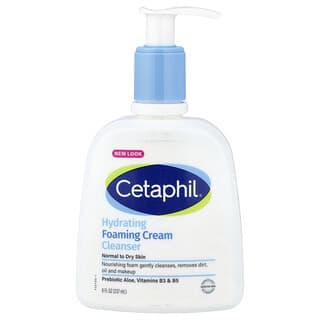 Cetaphil, ハイドレーティング フォーミング クリーム クレンザー、237ml（8液量オンス）