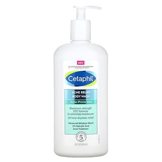 Cetaphil, Gel douche pour le soulagement de l'acné, 591 ml