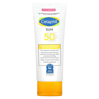 Cetaphil, Sheer Mineral Sunscreen, Broad Spectrum SPF 50, 3 fl oz (89 ml)