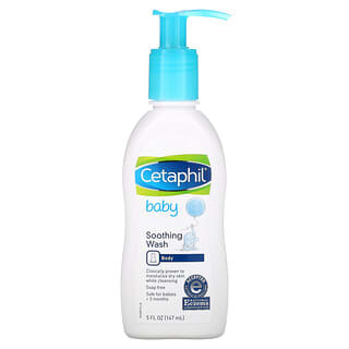 Cetaphil‏, סבון רחצה מרגיע לתינוקות, 147 מ"ל (5 אונקיות נוזל)