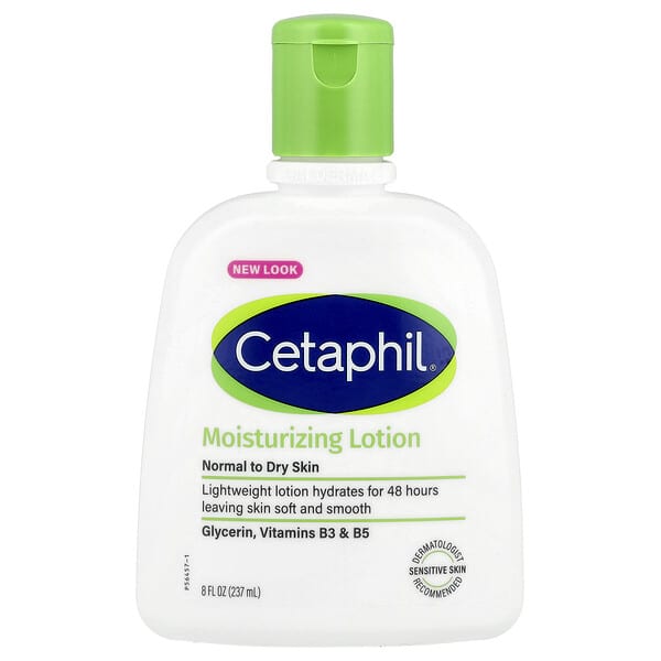 Cetaphil, Moisturizing Lotion, Fragrance Free, 8 fl oz (237 ml)