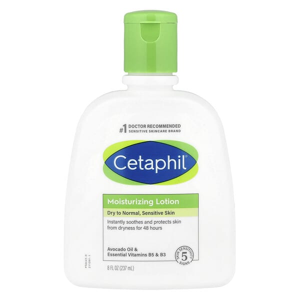 Cetaphil, Moisturizing Lotion, Fragrance Free, 8 fl oz (237 ml)
