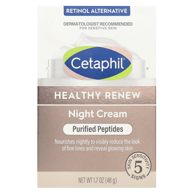 Healthy Renew, Night Cream, Fragrance Free, 1.7 oz (48 g)
