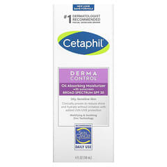 Cetaphil, Derma Control, Oil Absorbing Moisturizer, SPF 30, 4 fl oz (118 ml)