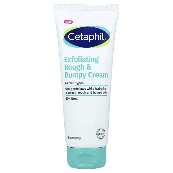 Cetaphil, 각질 제거 러프 & 범피 크림, 모든 피부 타입, 226g(8oz)