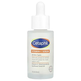 Cetaphil, Sérum com Vitamina C, Sem Perfume, 30 ml (1 fl oz)