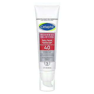 Cetaphil, Crema idratante quotidiana per il viso con protezione solare, SPF 40, 50 ml