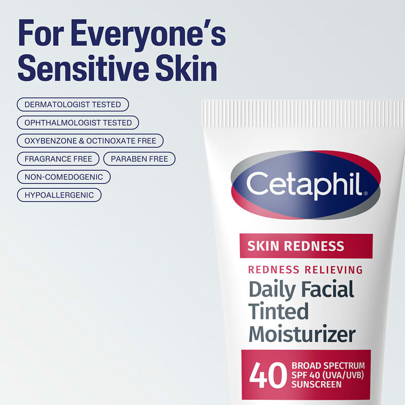 Redness Relieving、デイリー フェイシャル ティンテッド モイスチャ