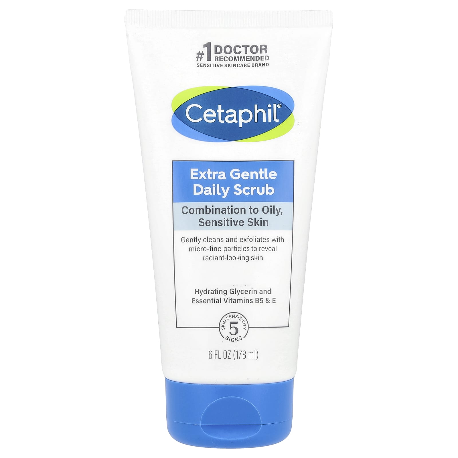 エクストラ ジェントル、デイリースクラブ (Cetaphil)、6液量オンス