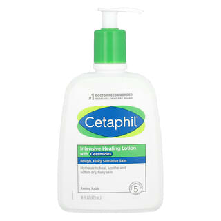 Cetaphil, 神經酰胺強化修復乳液，中號，無香型，16 液量盎司（473 毫升）