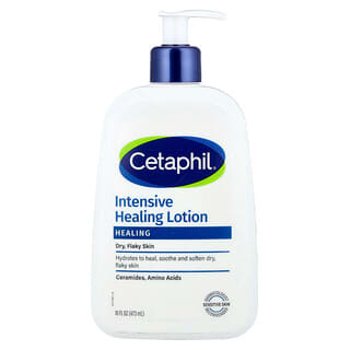 Cetaphil, Intensive Healing Lotion, Dry, Flaky Skin, Fragrance-Free, 473 ml (16 fl oz)