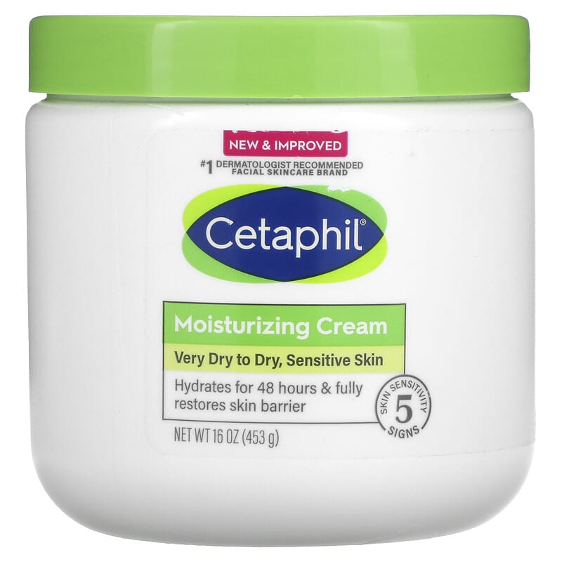 Cetaphil crème hydratante pot 453 g à petit prix