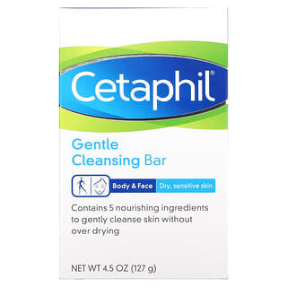 Cetaphil, 溫和潔面皂，4.5盎司（127克）