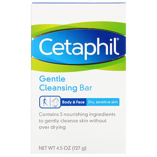 Cetaphil, Barra de limpieza suave, 127 g (4,5 oz)