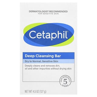 Cetaphil, 딥 클렌징 바, 127g(4.5oz)