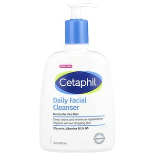 Cetaphil, Pembersih Wajah Harian, 473 ml (16 ons cairan)