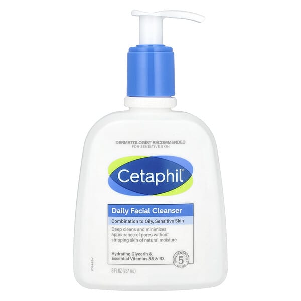 Cetaphil, Daily Facial Cleanser, 8 fl oz (237 ml)