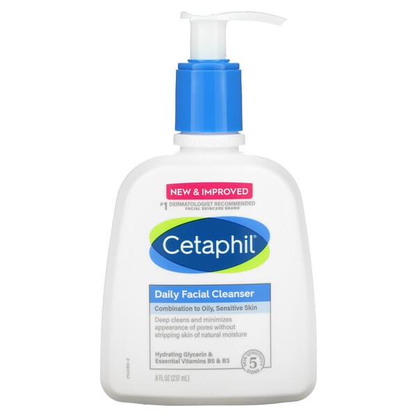Cetaphil‏, منظف الوجه اليومي، 8 أونصات سائلة (237 ملل)