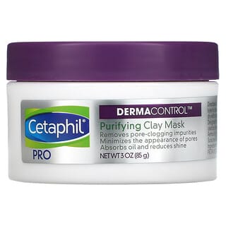 Cetaphil, Pro Derma Control، قناع الجمال الطيني المنقي، 3 أونصة (85 جم)