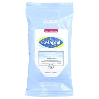 Cetaphil, Gentle Skin Cleansing Cloths, Fragrance Free, 10 Pre-Moistened Cloths