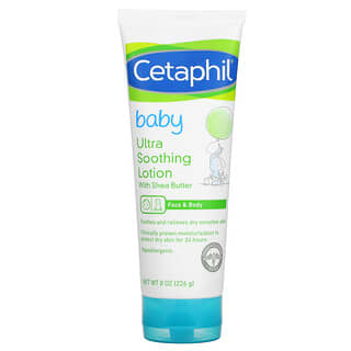Cetaphil, Baby, lotion ultra apaisante au beurre de karité, 8 oz (226 g)