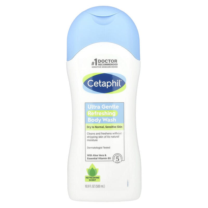 Ultra Gentle Refreshing Body Wash, Refreshing Scent, 16.9 fl oz (500 ml)