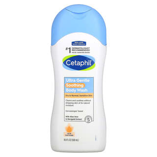 Cetaphil, Ultra suave, sabonete líquido corporal calmante, 500 ml