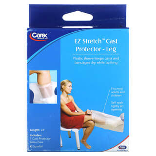 Carex, EZ Stretch, Cast Protector, Leg, 1 Cast Protector