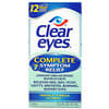 Complete 7 Symptom Relief, Astringent/Lubricant/Redness Reliever Eye Drops, 0.5 fl oz (15 ml)