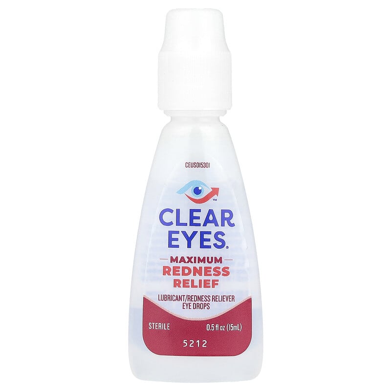 CLEAR EYES クリアアイズ マキシマムレッドネスリリーフ 3本 マキシマム レッドネス リリーフ、うるおい補給/Redness