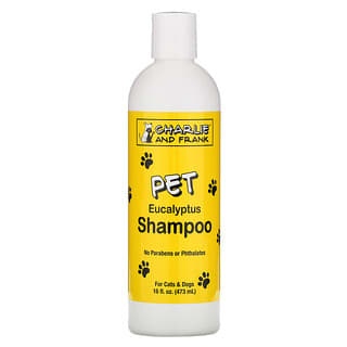 Charlie & Frank, Shampoo para Animais de Estimação, Eucalipto, 473 ml (16 fl oz)