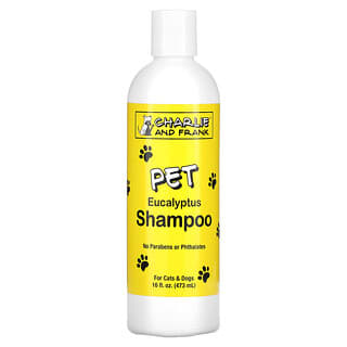 Charlie & Frank, Shampoo para Animais de Estimação, Eucalipto, 473 ml (16 fl oz)