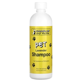 Charlie and Frank, Shampoo para Animais de Estimação, Lavanda, 473 ml (16 fl oz)