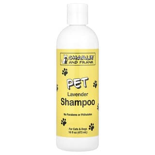 Charlie and Frank, Shampoo para Animais de Estimação, Cães e Gatos, Lavanda, 473 ml (16 fl oz)