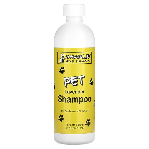 Charlie and Frank, Pet Shampoo, Lavender, 16 fl oz (473 ml)