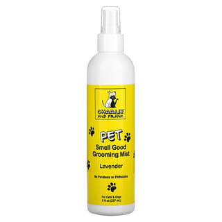 Charlie & Frank, رذاذ Pet Smell Good لتنظيف الحيوانات الأليفة، بالخزامى، 8 أونصات سائلة (237 مل)
